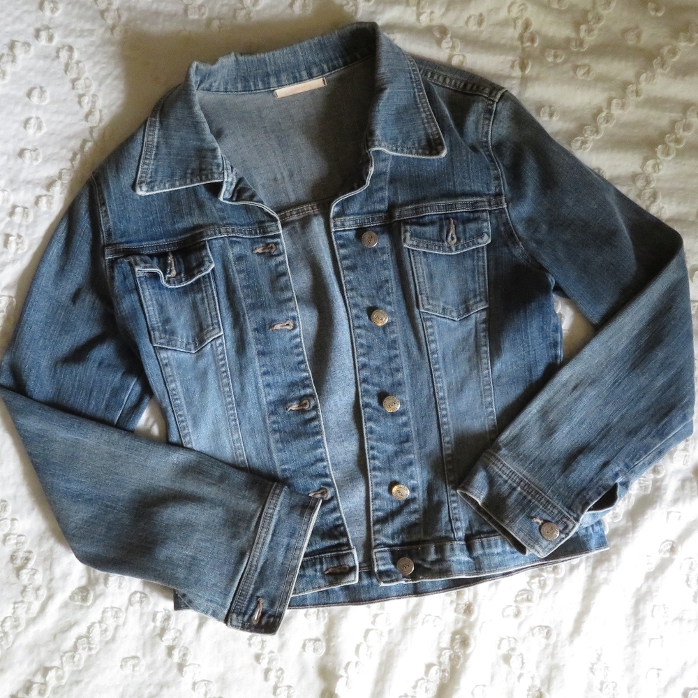 Forever 21 Faded Jean Jacket